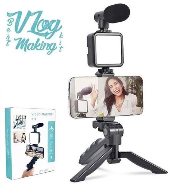 Video-Making Vloging Kit with Microphone